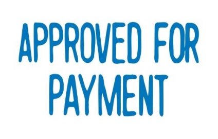 APPROVED FOR PAYMENT